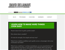 Tablet Screenshot of dellanave.com